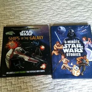Star Wars book bundle.